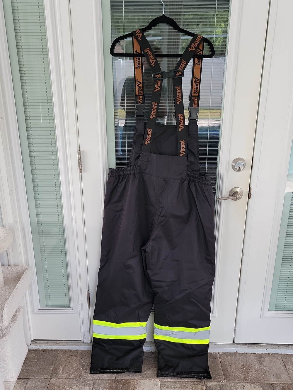Professional Viking High-Visibility Bib Overalls Insulated Flame Resistant Sz XL - Picture 3 of 12